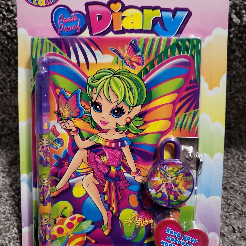 Lisa frank peek proof diary unopened sealed